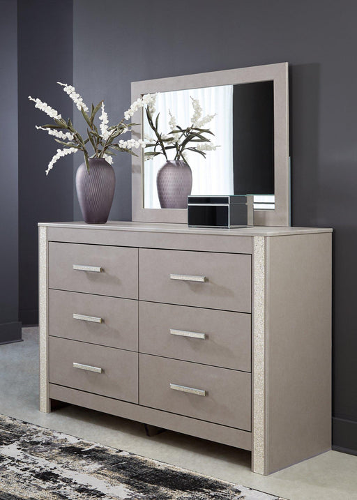 Surancha Dresser and Mirror - Zara Furniture (Kissimmee,FL)
