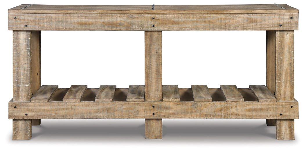 Susandeer Sofa/Console Table - Zara Furniture (Kissimmee,FL)