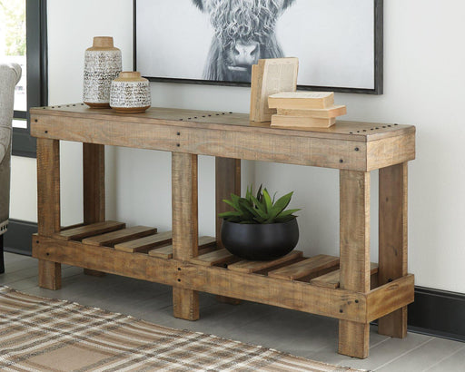 Susandeer Sofa/Console Table - Zara Furniture (Kissimmee,FL)