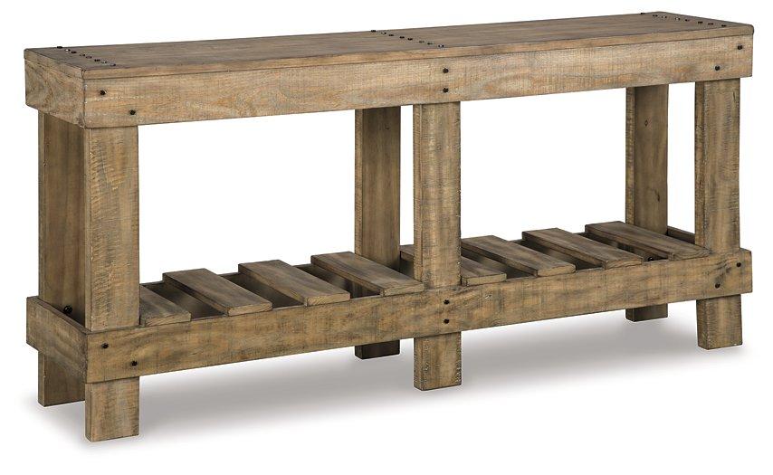 Susandeer Sofa/Console Table - Zara Furniture (Kissimmee,FL)