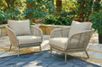 Swiss Valley Lounge Chair with Cushion (Set of 2) - Zara Furniture (Kissimmee,FL)
