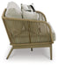 Swiss Valley Outdoor Loveseat with Cushion - Zara Furniture (Kissimmee,FL)