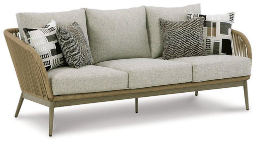 Swiss Valley Outdoor Sofa with Cushion - Zara Furniture (Kissimmee,FL)