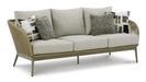 Swiss Valley Outdoor Sofa with Cushion - Zara Furniture (Kissimmee,FL)