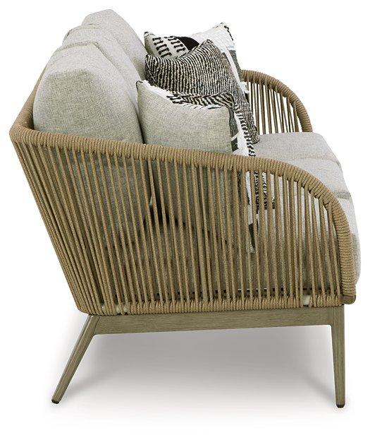 Swiss Valley Outdoor Sofa with Cushion - Zara Furniture (Kissimmee,FL)