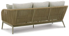 Swiss Valley Outdoor Sofa with Cushion - Zara Furniture (Kissimmee,FL)