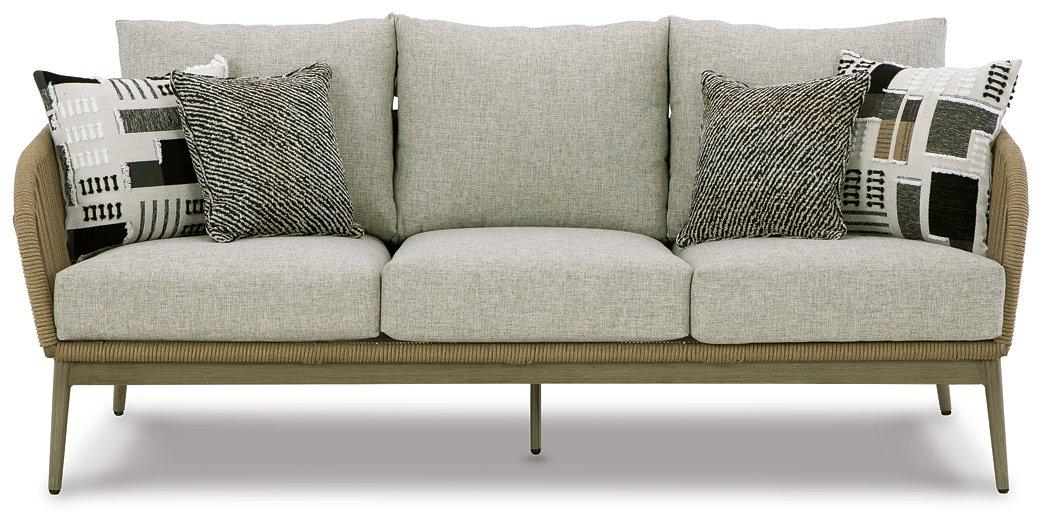 Swiss Valley Outdoor Sofa with Cushion - Zara Furniture (Kissimmee,FL)