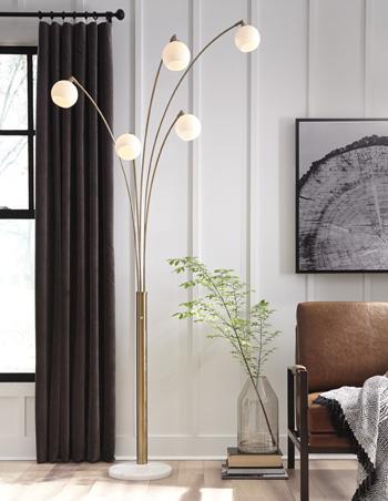 Taliya Arc Lamp - Zara Furniture (Kissimmee,FL)