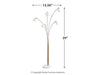 Taliya Arc Lamp - Zara Furniture (Kissimmee,FL)