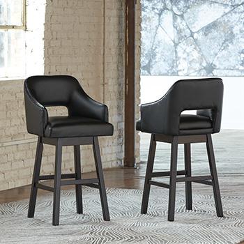 Tallenger Bar Height Bar Stool - Zara Furniture (Kissimmee,FL)