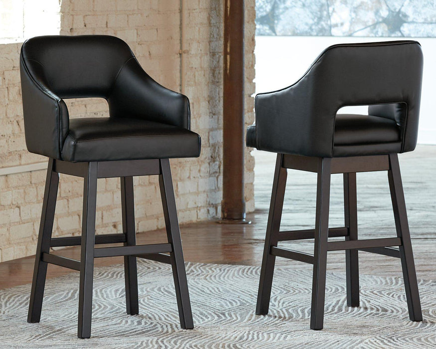 Tallenger Bar Height Bar Stool - Zara Furniture (Kissimmee,FL)
