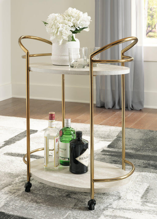 Tarica Bar Cart - Zara Furniture (Kissimmee,FL)