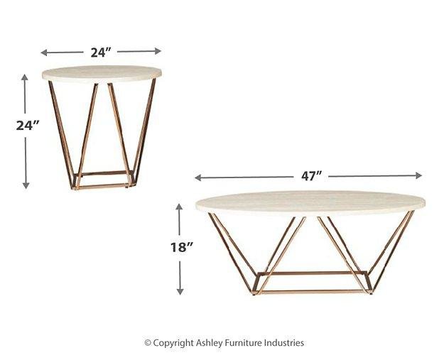 Tarica Table (Set of 3) - Zara Furniture (Kissimmee,FL)