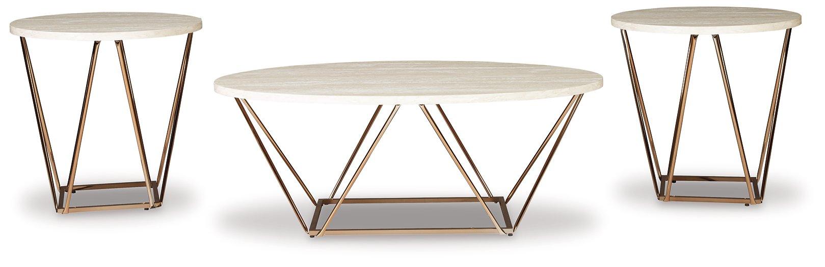 Tarica Table (Set of 3) - Zara Furniture (Kissimmee,FL)