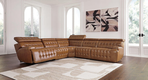 Temmpton Power Reclining Sectional - Zara Furniture (Kissimmee,FL)
