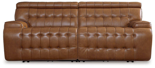 Temmpton Power Reclining Sectional Loveseat - Zara Furniture (Kissimmee,FL)