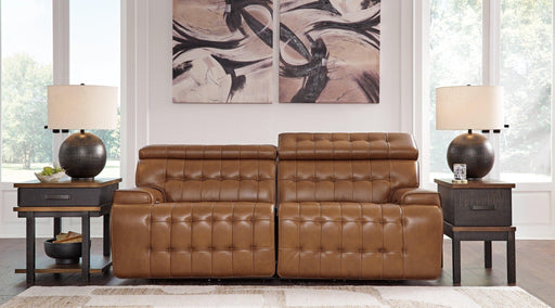 Temmpton Power Reclining Sectional Loveseat - Zara Furniture (Kissimmee,FL)