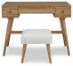 Thadamere Vanity with Stool - Zara Furniture (Kissimmee,FL)