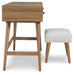 Thadamere Vanity with Stool - Zara Furniture (Kissimmee,FL)