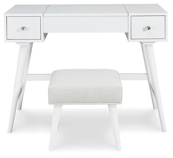 Thadamere Vanity with Stool - Zara Furniture (Kissimmee,FL)