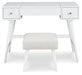 Thadamere Vanity with Stool - Zara Furniture (Kissimmee,FL)