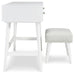 Thadamere Vanity with Stool - Zara Furniture (Kissimmee,FL)
