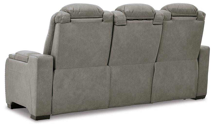 The Man - Den Power Reclining Sofa - Zara Furniture (Kissimmee,FL)