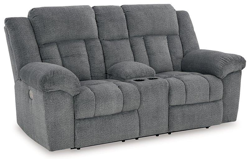 Tip - Off Power Reclining Loveseat - Zara Furniture (Kissimmee,FL)