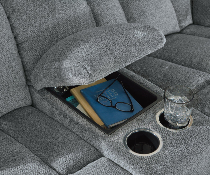 Tip - Off Power Reclining Loveseat - Zara Furniture (Kissimmee,FL)