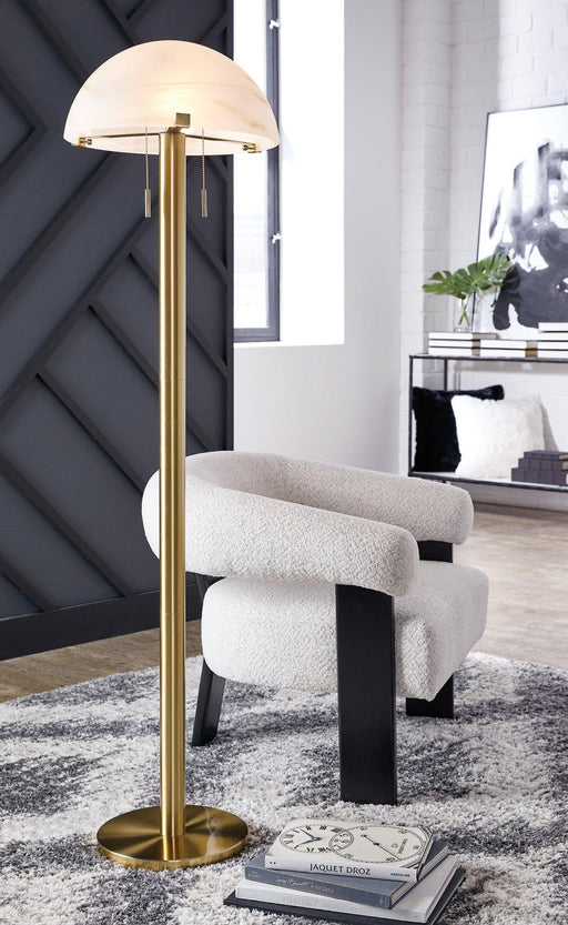 Tobbinsen Floor Lamp - Zara Furniture (Kissimmee,FL)