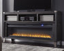 Todoe 65" TV Stand with Electric Fireplace - Zara Furniture (Kissimmee,FL)