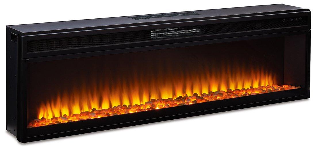 Todoe 65" TV Stand with Electric Fireplace - Zara Furniture (Kissimmee,FL)