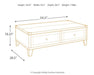 Todoe Coffee Table with Lift Top - Zara Furniture (Kissimmee,FL)