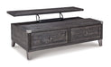Todoe Coffee Table with Lift Top - Zara Furniture (Kissimmee,FL)