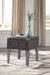 Todoe End Table with USB Ports & Outlets - Zara Furniture (Kissimmee,FL)