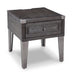 Todoe End Table with USB Ports & Outlets - Zara Furniture (Kissimmee,FL)