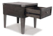 Todoe End Table with USB Ports & Outlets - Zara Furniture (Kissimmee,FL)