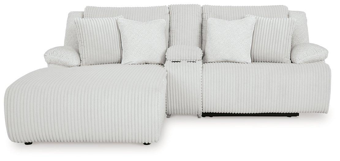Top Tier Reclining Sectional Sofa with Chaise - Zara Furniture (Kissimmee,FL)