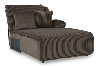 Top Tier Reclining Sectional Sofa with Chaise - Zara Furniture (Kissimmee,FL)