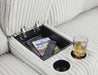 Top Tier Reclining Sectional Sofa with Chaise - Zara Furniture (Kissimmee,FL)