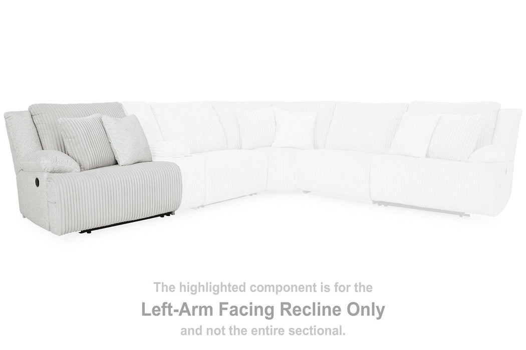 Top Tier Reclining Sectional Sofa with Chaise - Zara Furniture (Kissimmee,FL)