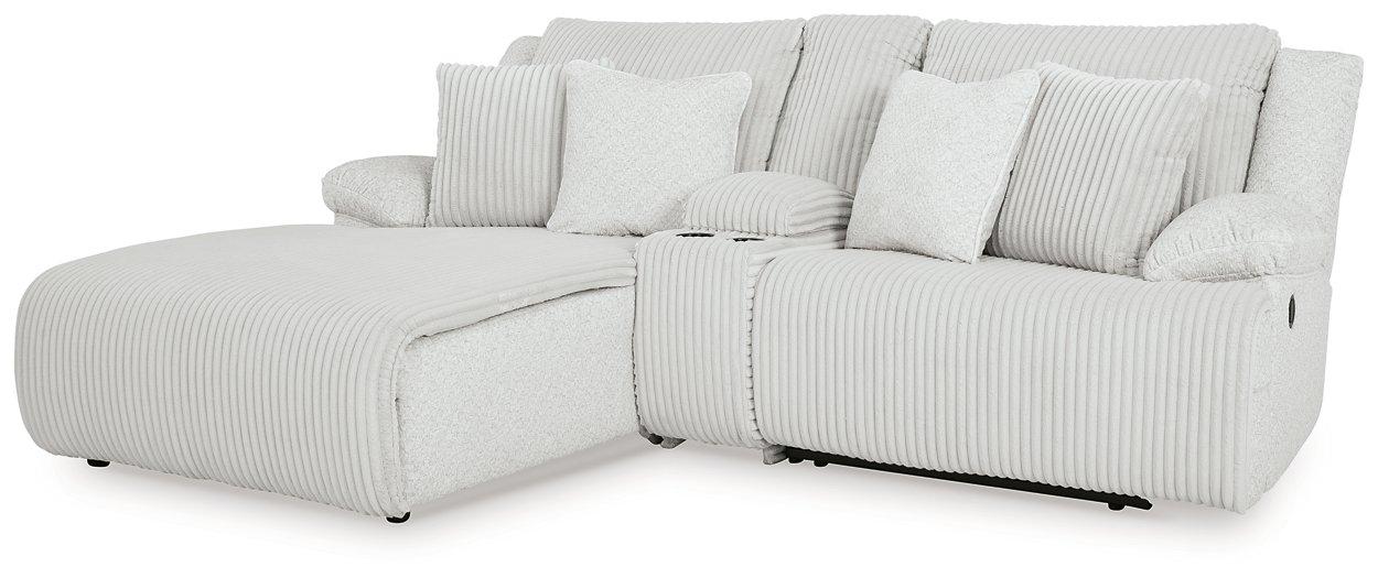 Top Tier Reclining Sectional Sofa with Chaise - Zara Furniture (Kissimmee,FL)
