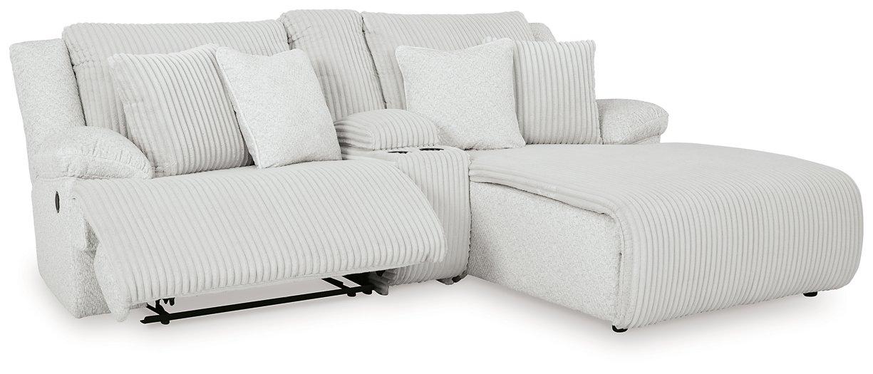 Top Tier Reclining Sectional Sofa with Chaise - Zara Furniture (Kissimmee,FL)