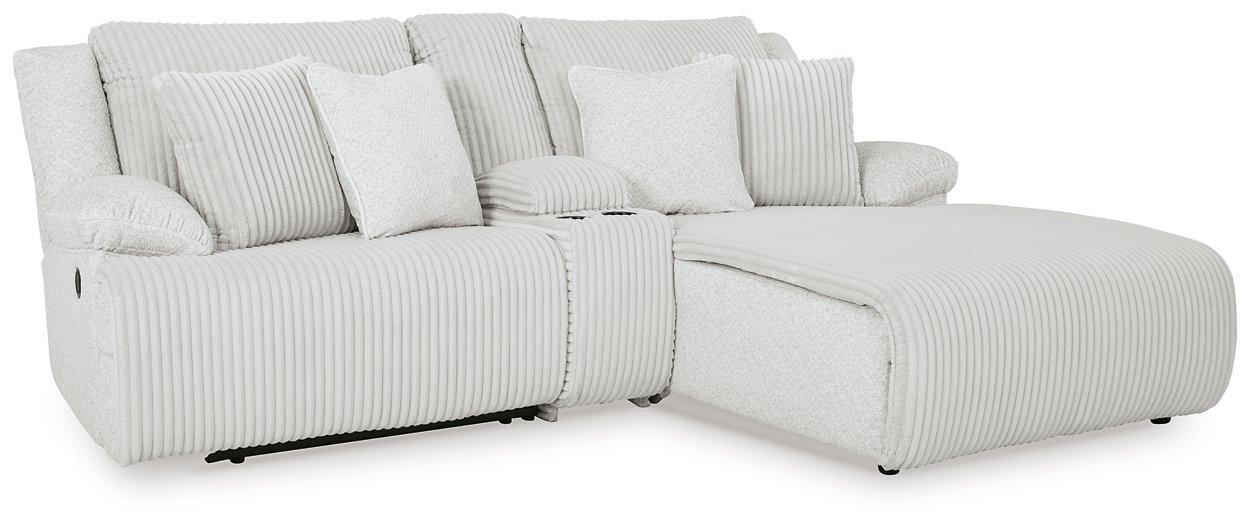 Top Tier Reclining Sectional Sofa with Chaise - Zara Furniture (Kissimmee,FL)