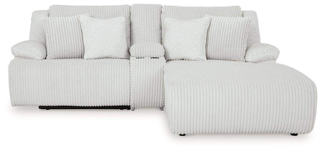 Top Tier Reclining Sectional Sofa with Chaise - Zara Furniture (Kissimmee,FL)