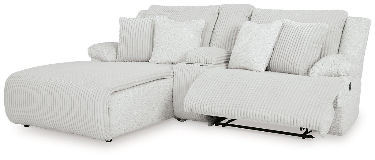 Top Tier Reclining Sectional Sofa with Chaise - Zara Furniture (Kissimmee,FL)
