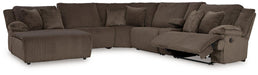 Top Tier Reclining Sectional with Chaise - Zara Furniture (Kissimmee,FL)
