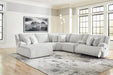 Top Tier Reclining Sectional with Chaise - Zara Furniture (Kissimmee,FL)