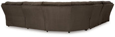 Top Tier Reclining Sectional with Chaise - Zara Furniture (Kissimmee,FL)