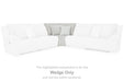 Top Tier Reclining Sectional with Chaise - Zara Furniture (Kissimmee,FL)